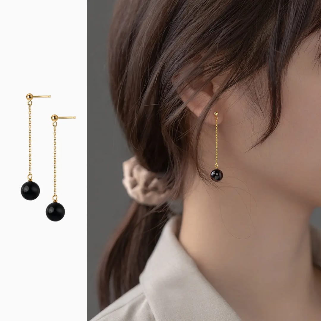 Goldplated 925 Silver Earring