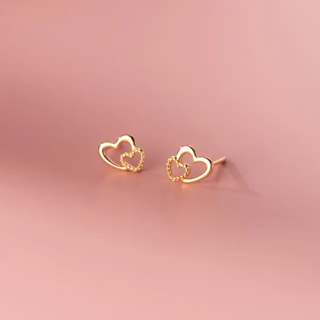 Goldplated 925 Silver Earring