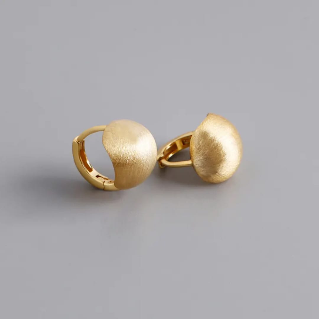 Goldplated 925 Silver Earring