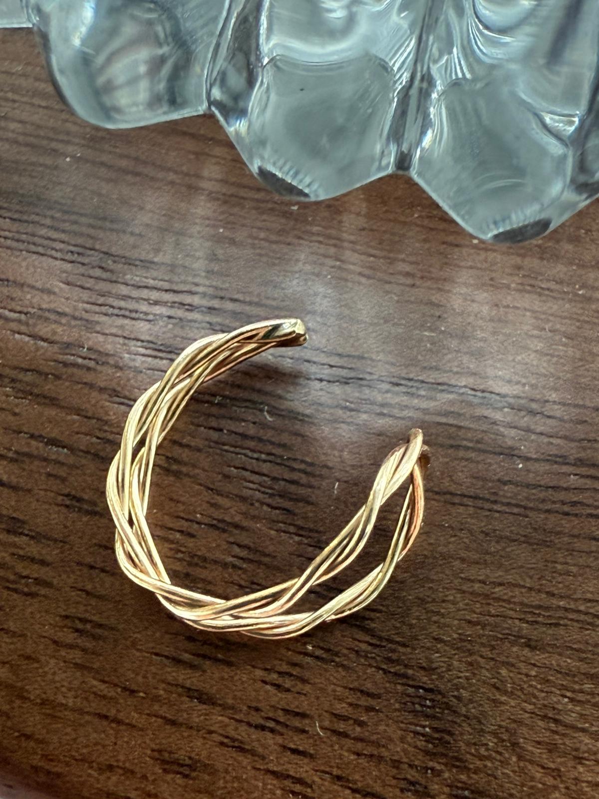 9K Real Gold Earrings