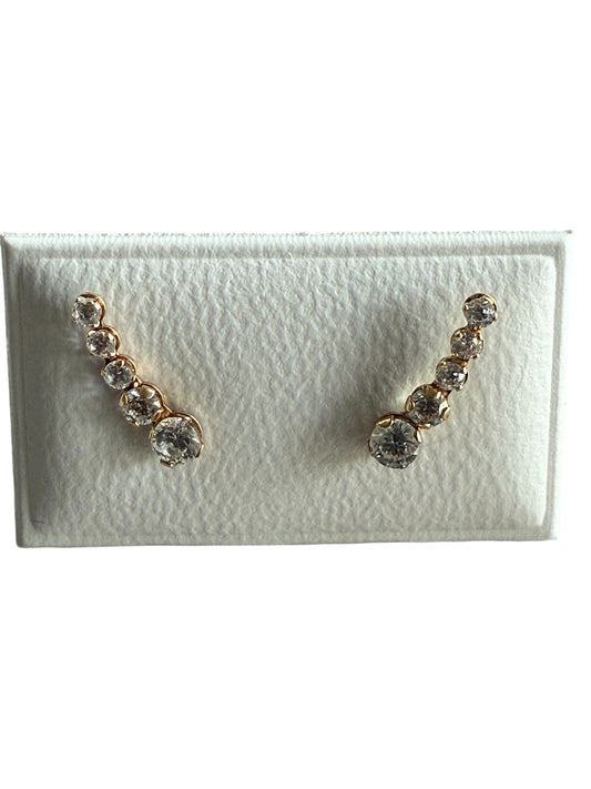 9K Real Gold Earrings