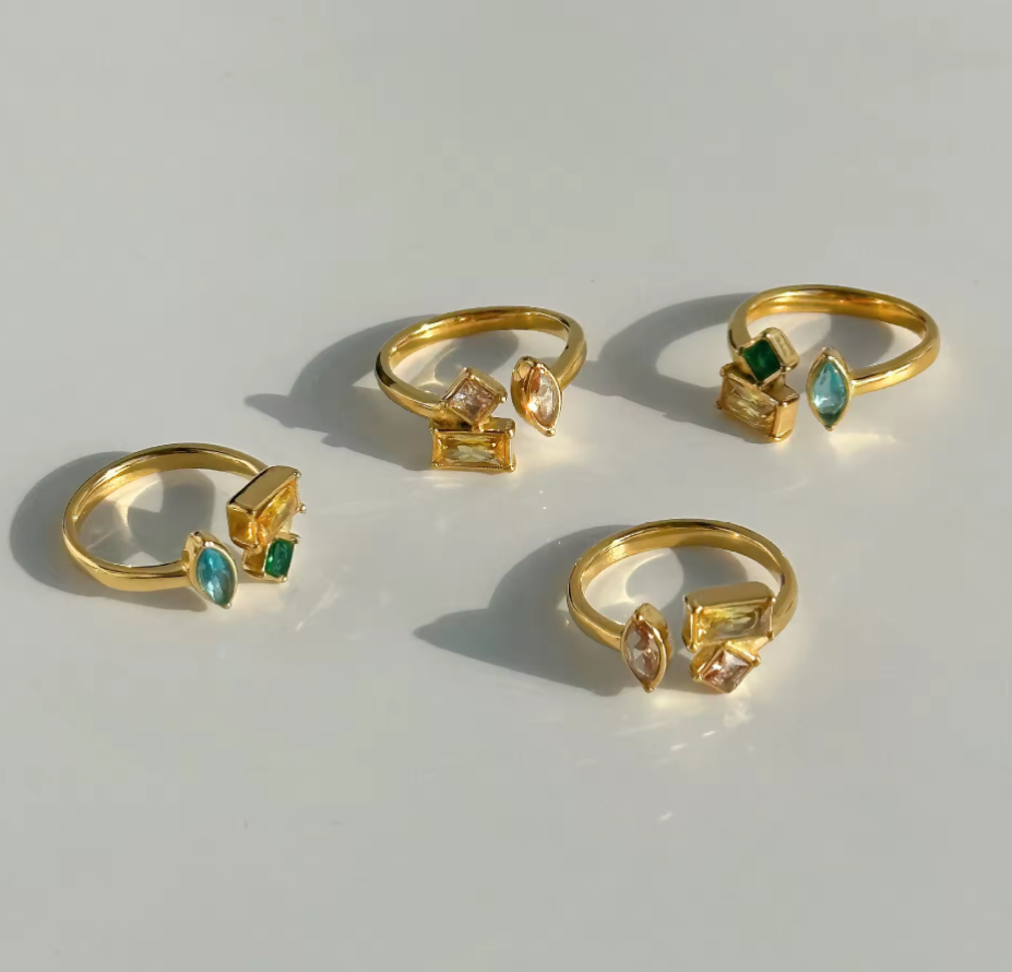 Ring with Green Stone