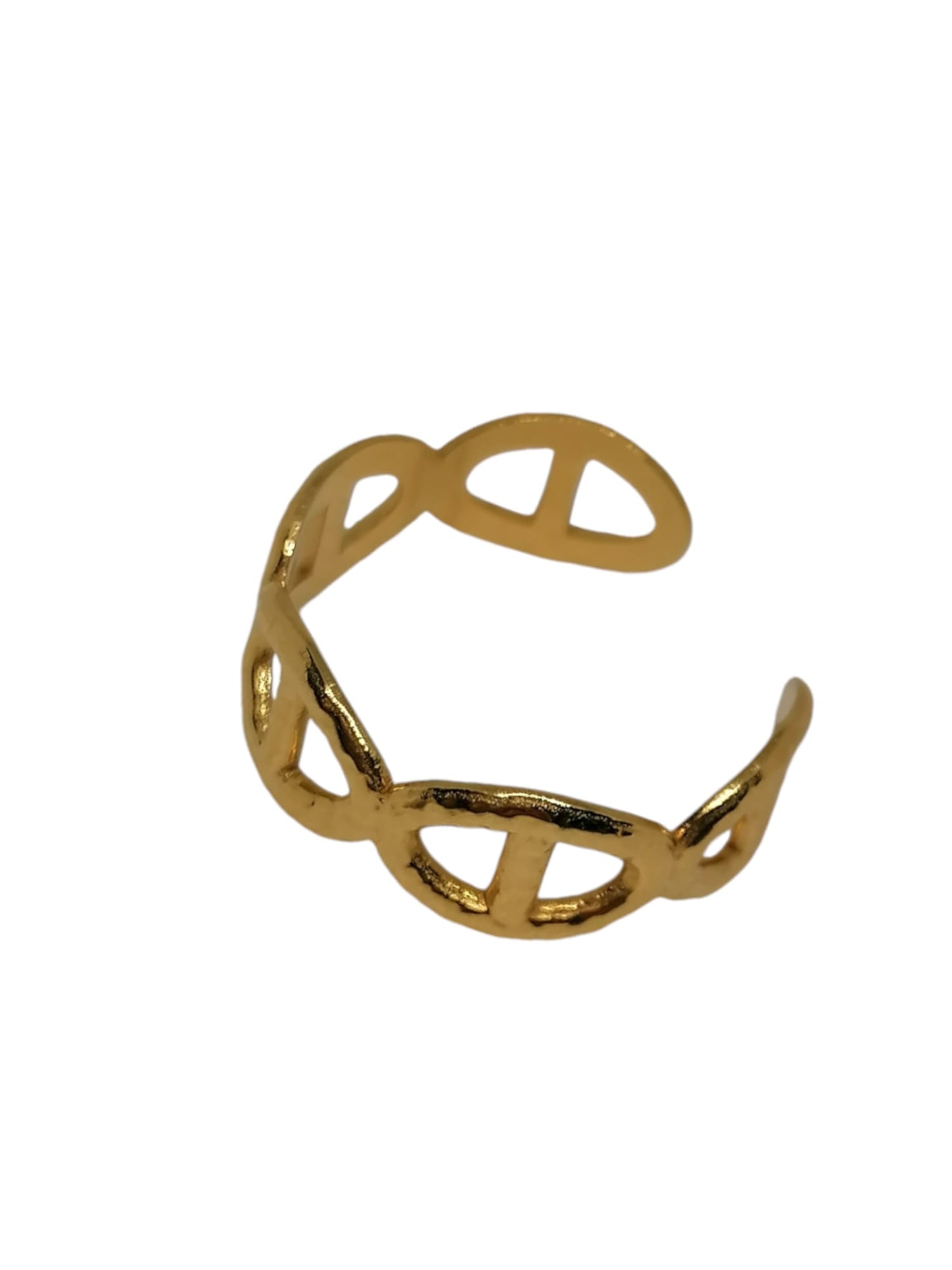 Adjustable Open 3 Layered Ring