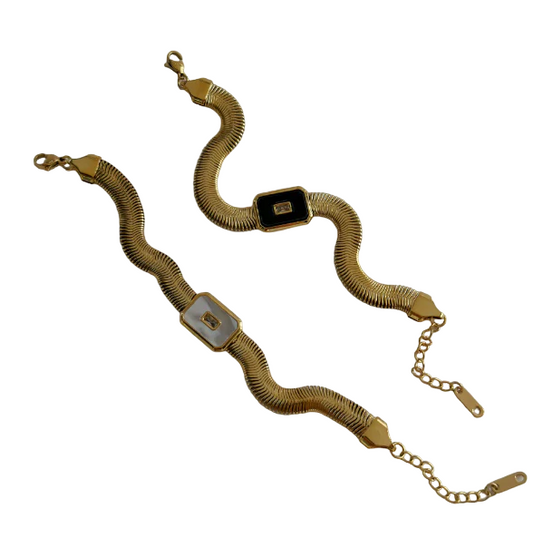 Chunky Snake Link Bracelet