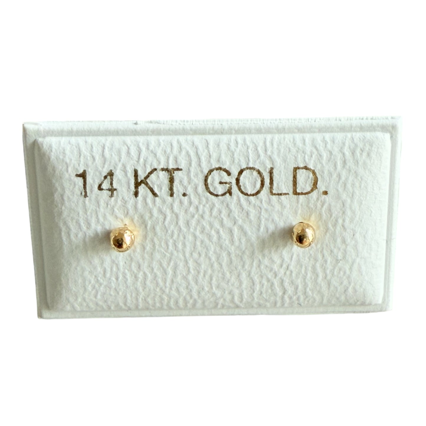 14K Real Gold Earrings