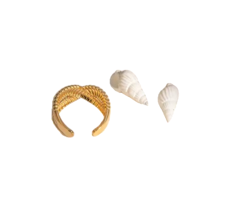 Trend Cross Knot Ring