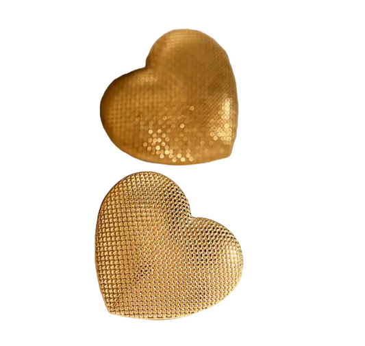 Trendy Earrings Heart Shape