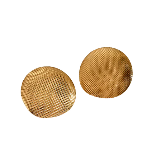 Trendy Earrings Round Shape