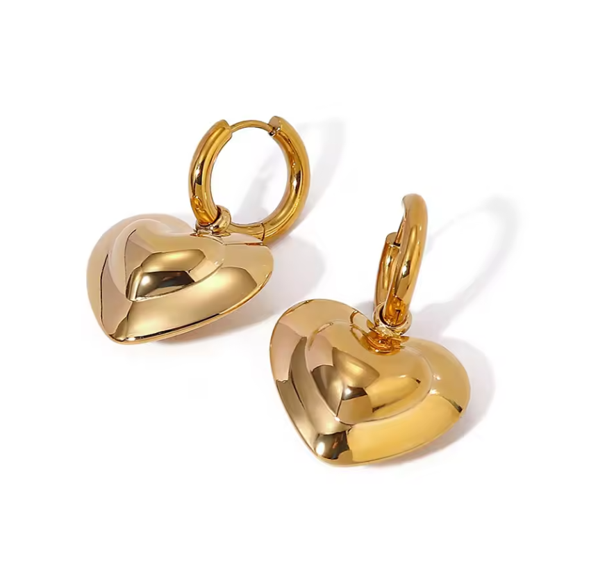 Dangling Trendy Heart