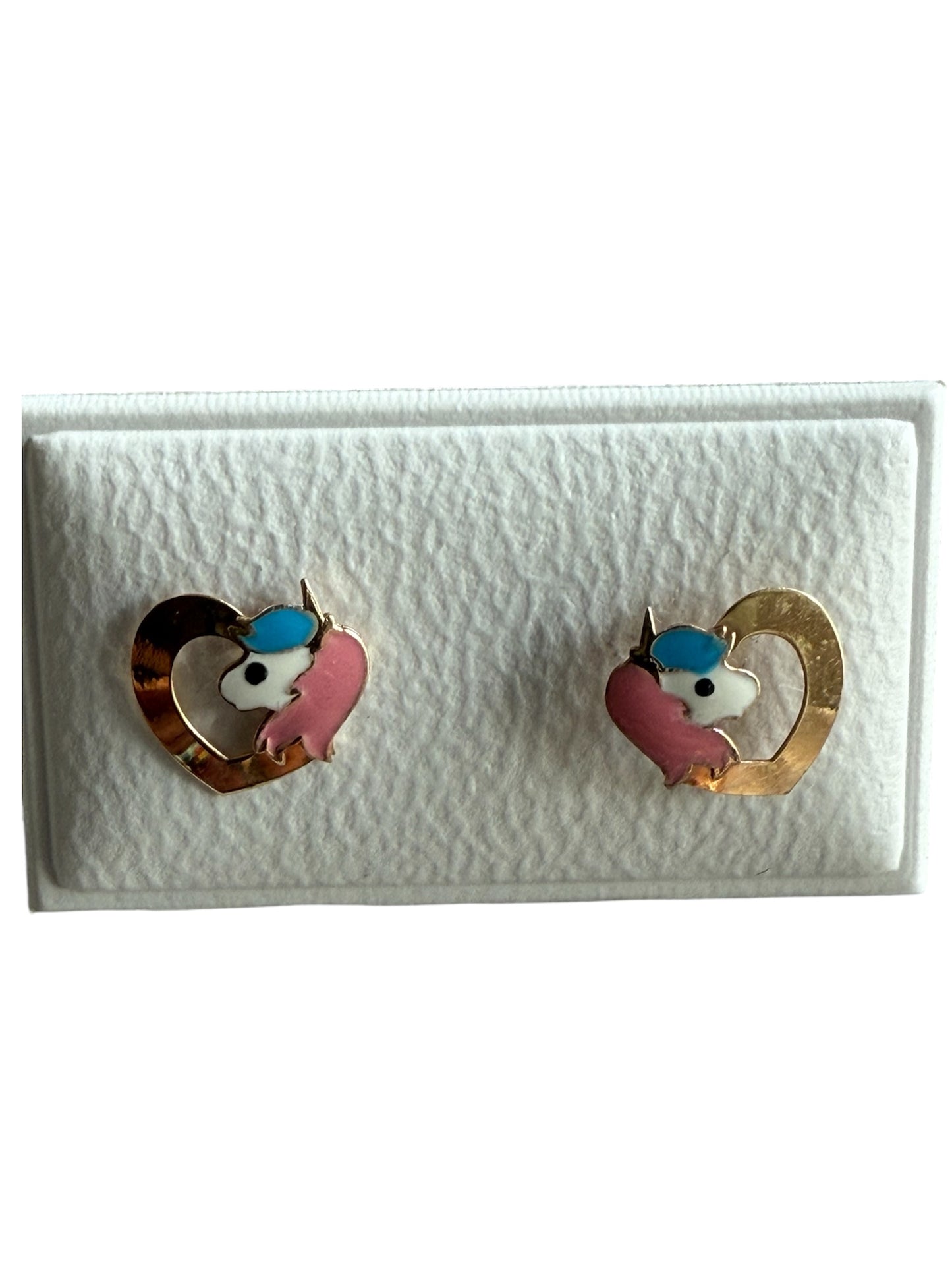 9K Real Gold Earrings