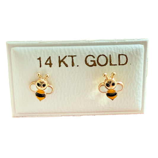 14K Real Gold Earrings