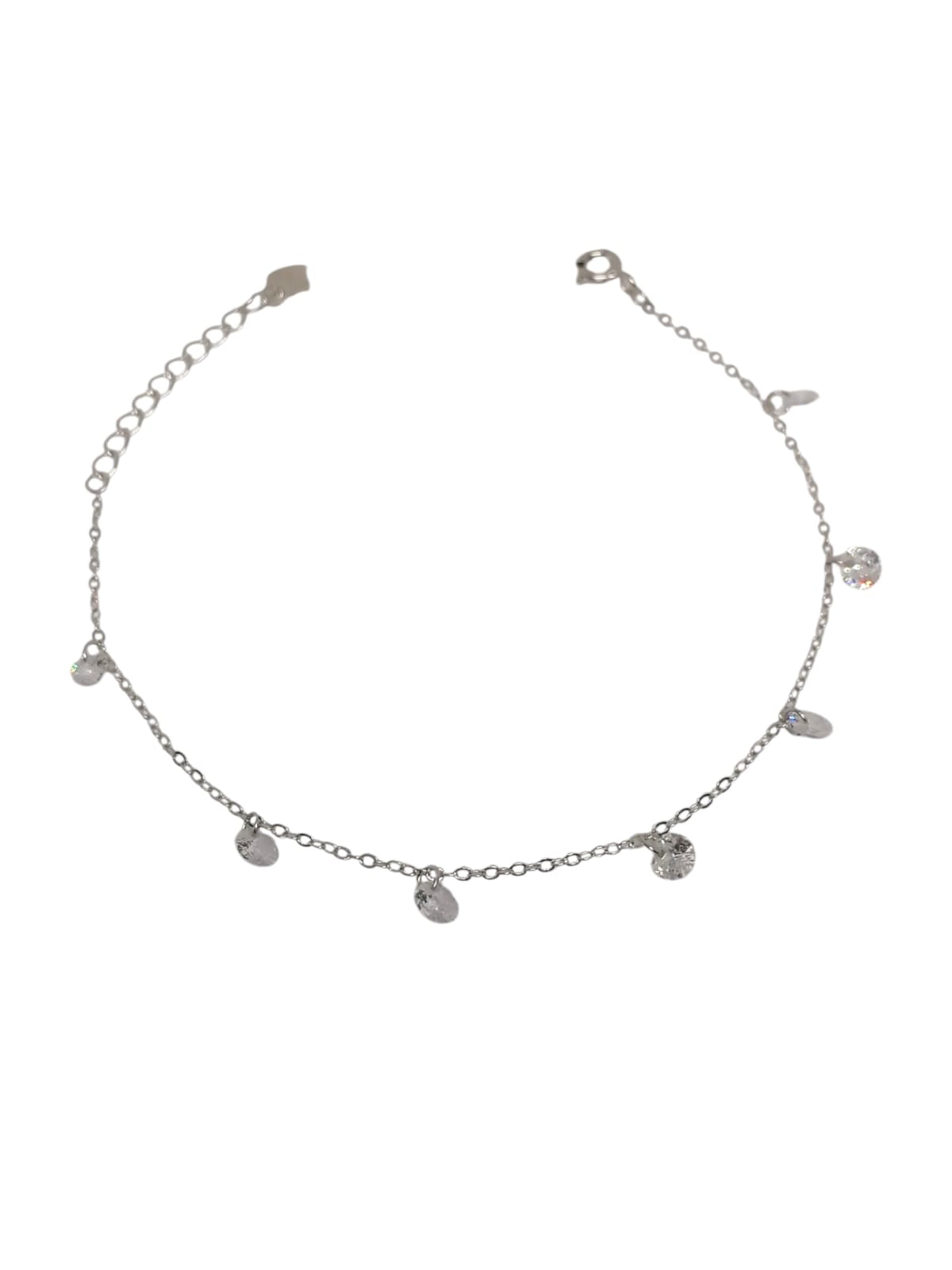 Goldplated 925 Silver Bracelet with Stone