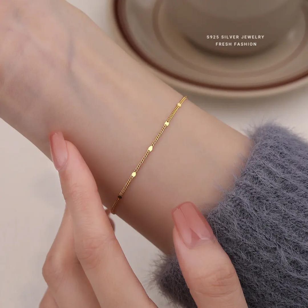 Goldplated 925 Silver Bracelet