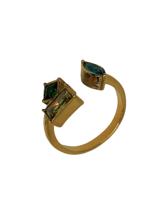 Ring with Green Stone