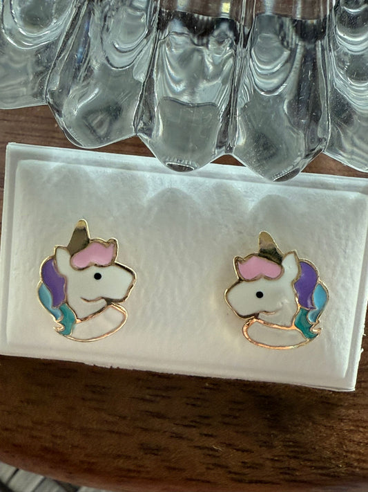 9K Real Gold Earrings