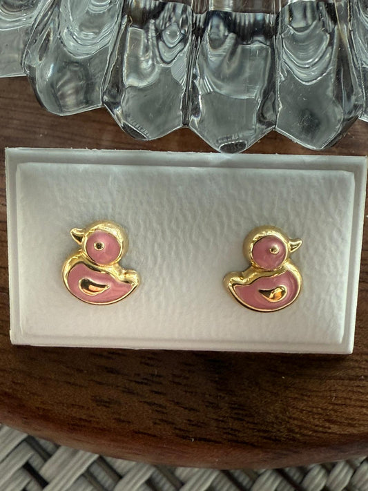 9K Real Gold Earrings
