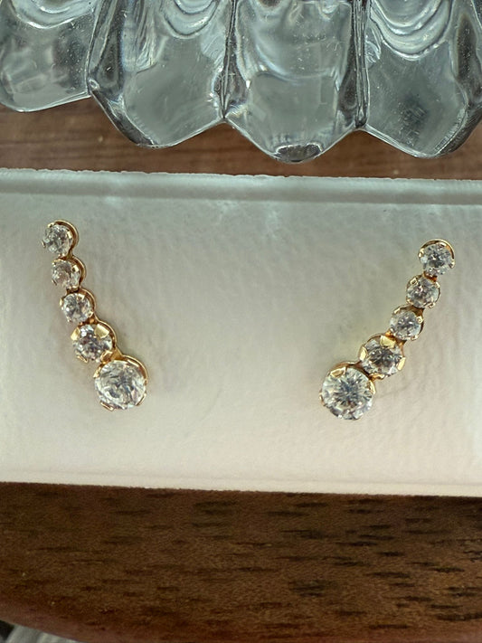 9K Real Gold Earrings