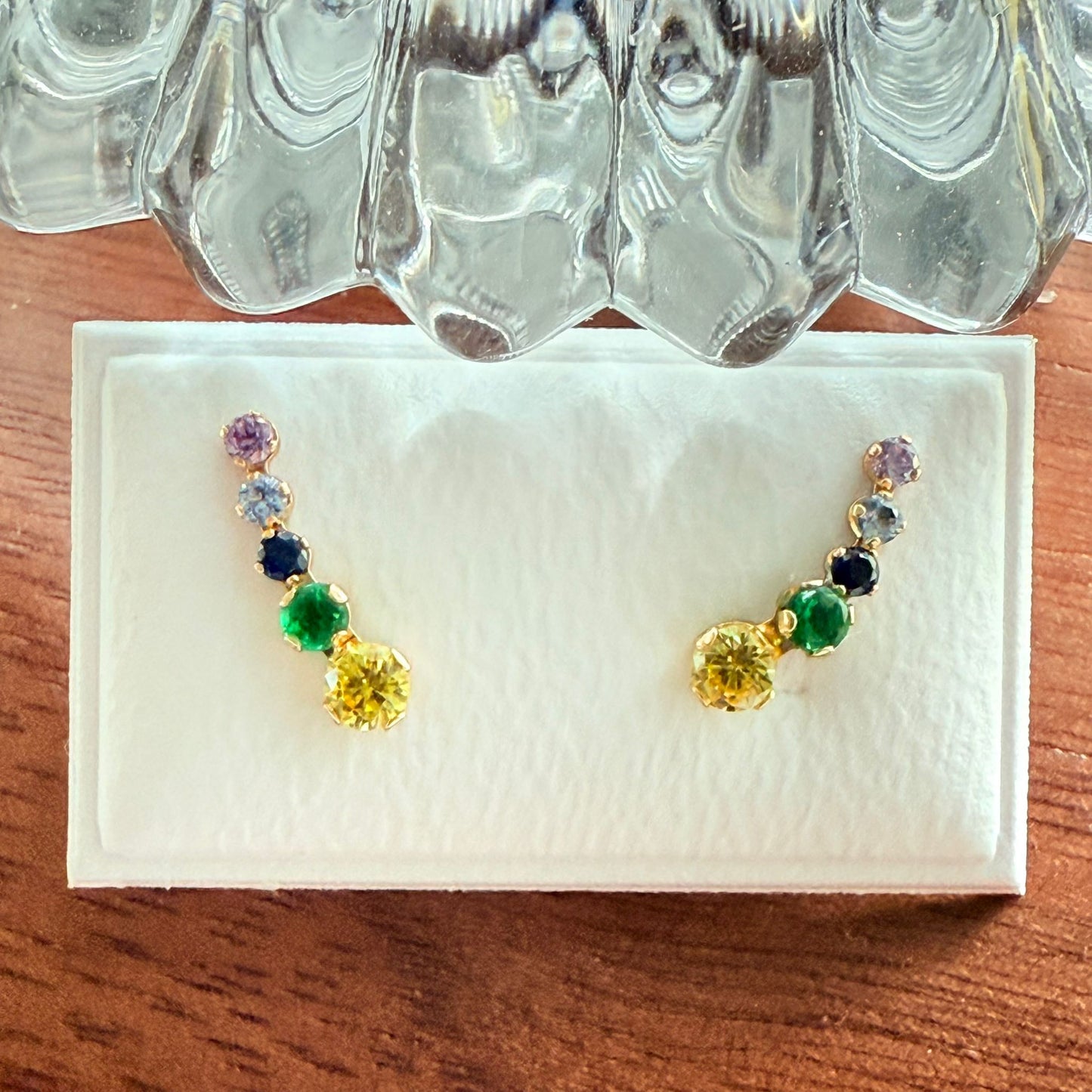 9K Real Gold Earrings