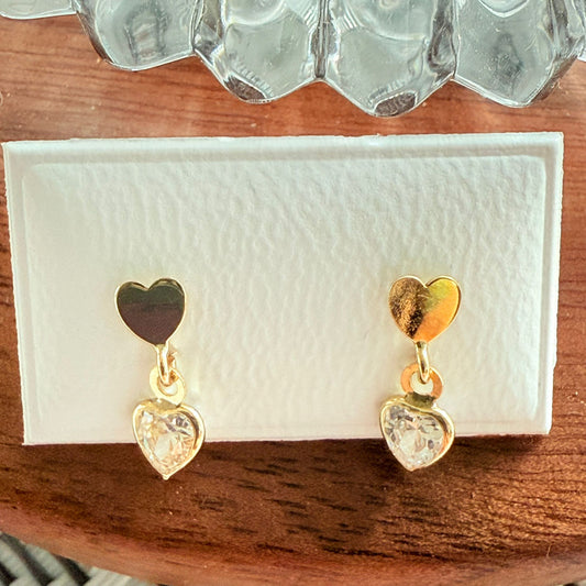 9K Real Gold Earrings