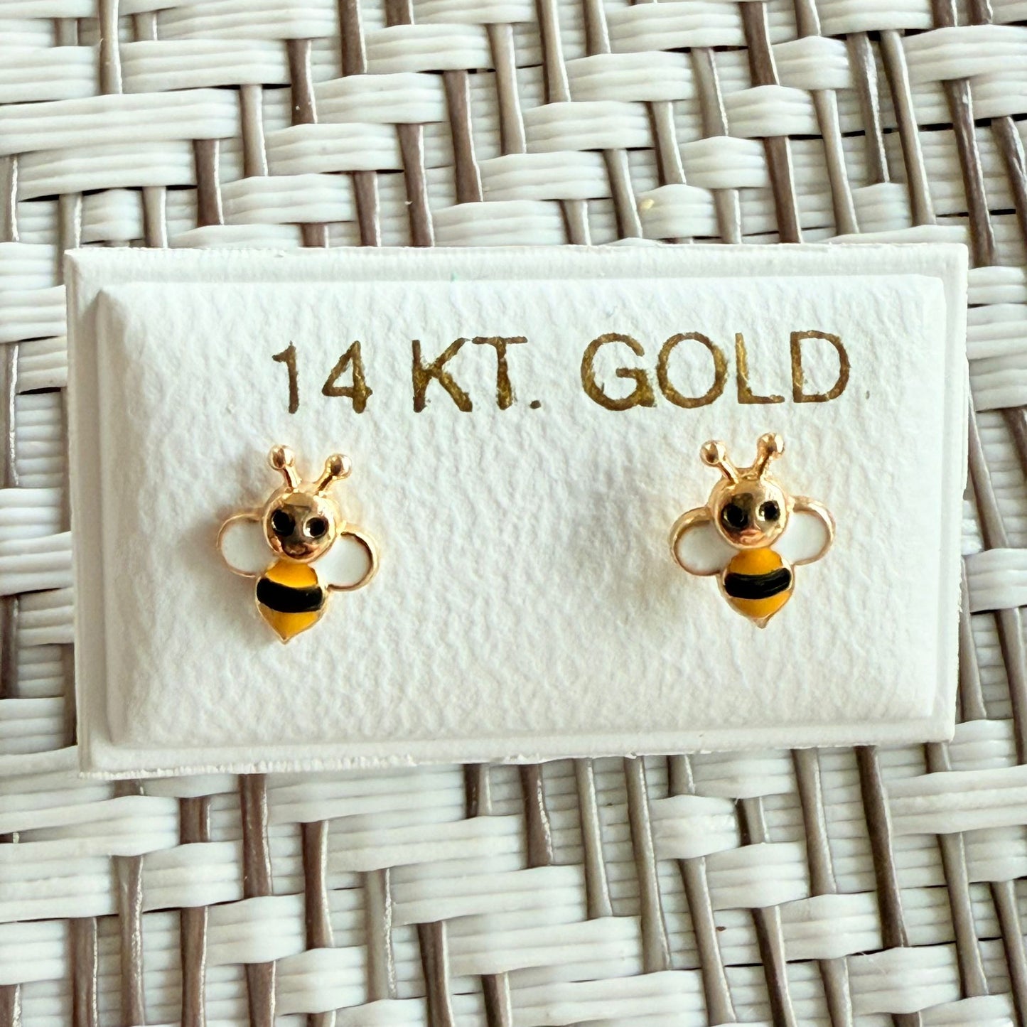 14K Real Gold Earrings