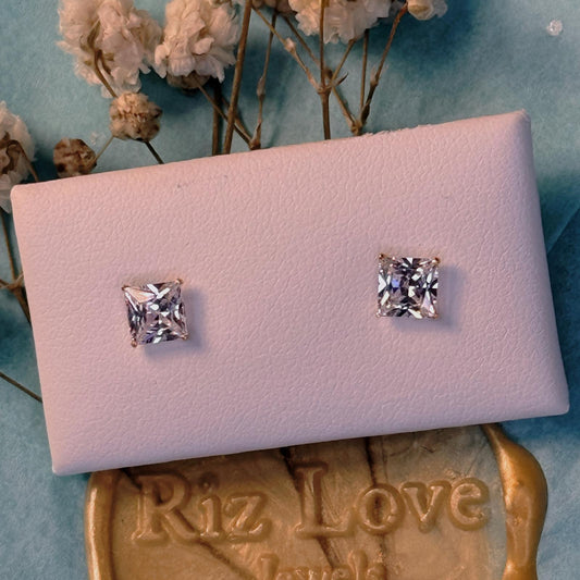 18K Real Gold Earrings